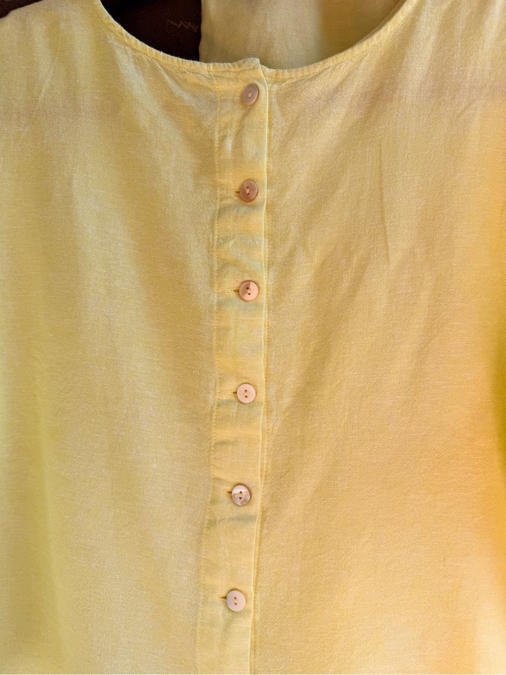 Lime Yellow Mix & Match Linen Set Large EUC - Picture 7 of 14